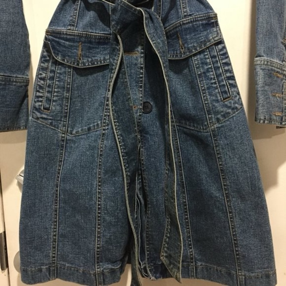 VINTAGE ARMOR JEANS MIDI DRESSES SIZE M - Picture 6 of 7